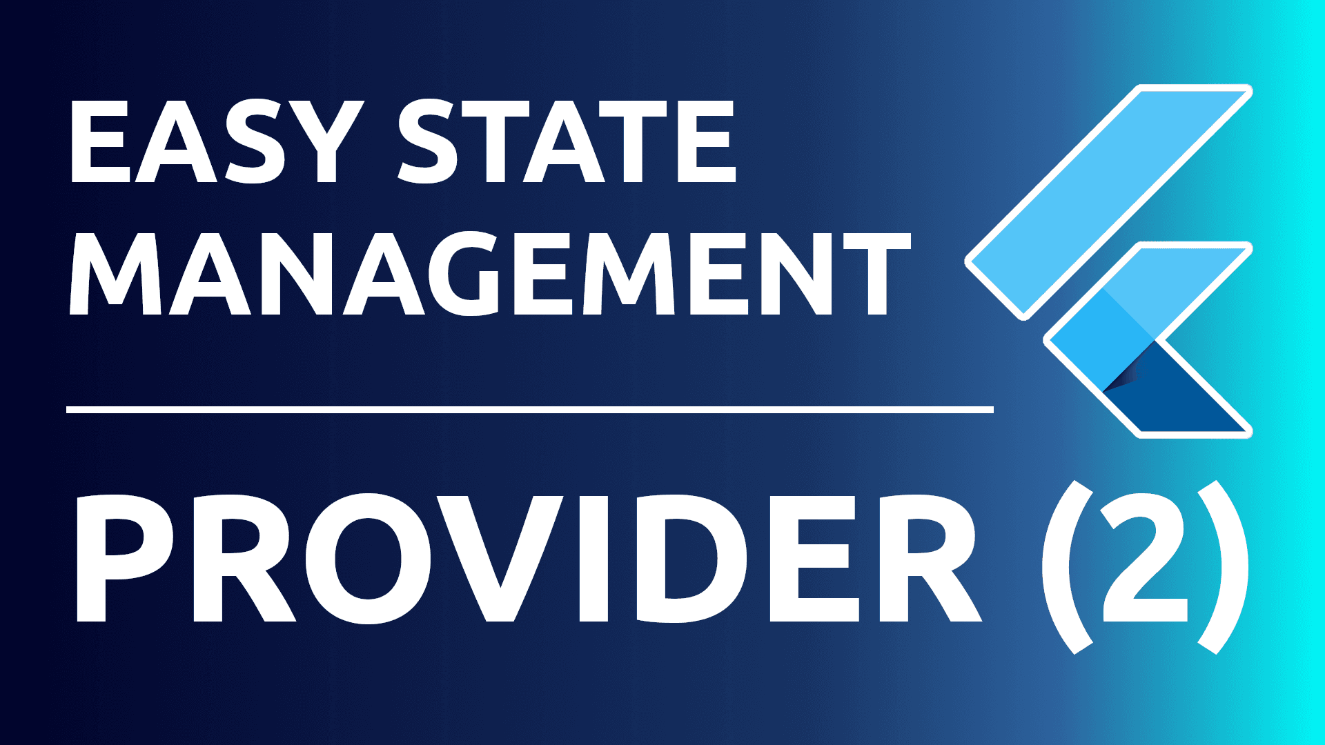 Flutter State Management made easy with provider 2: Provider as a Dependency Injection framework and MultiProvider