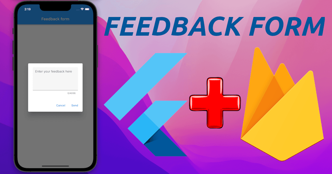 Create a feedback form with Flutter and Firebase