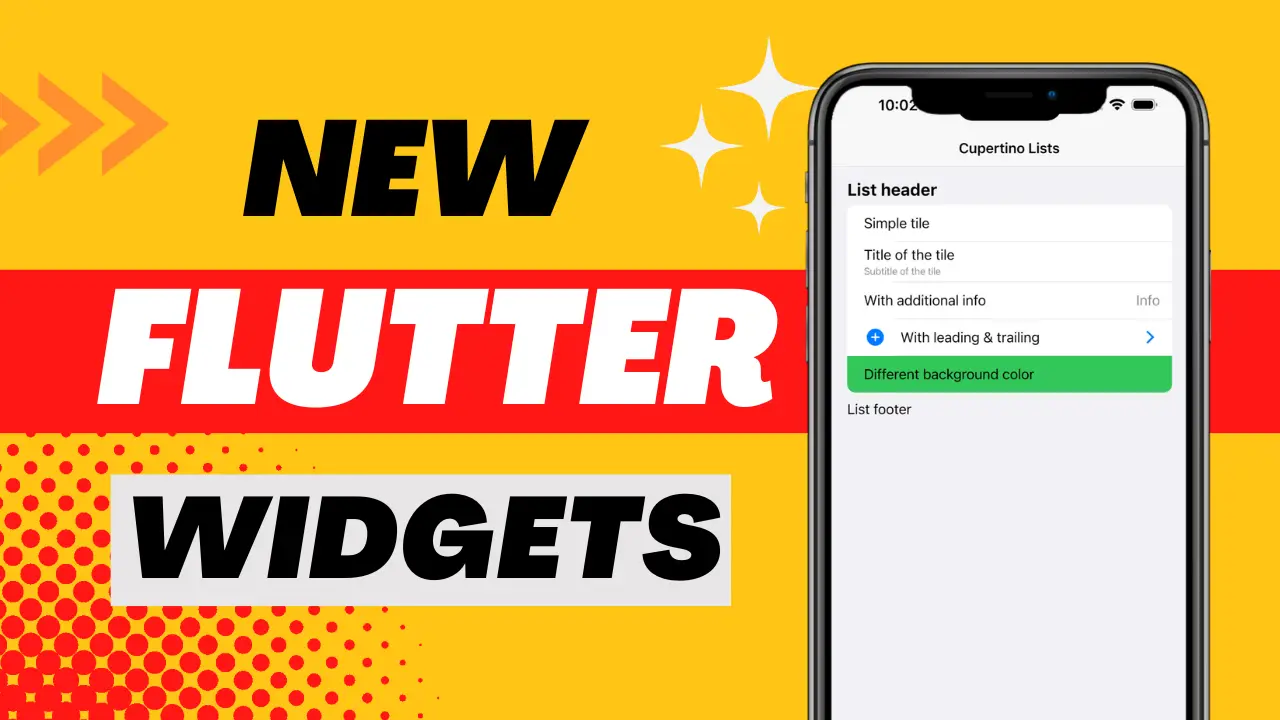 Cupertino Lists: the missing widgets from the Flutter Cupertino collection